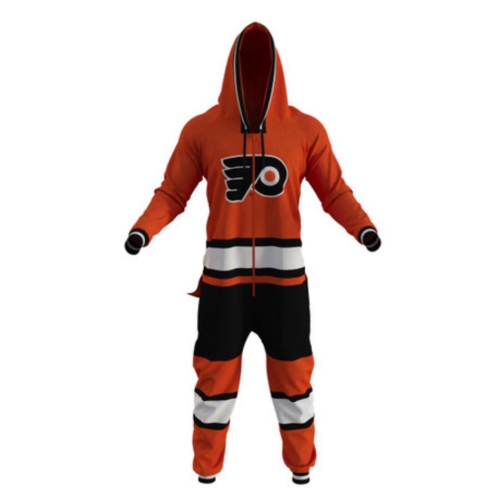 Philadelphia Flyers Fleece Hooded Onesie – Men’s Medium